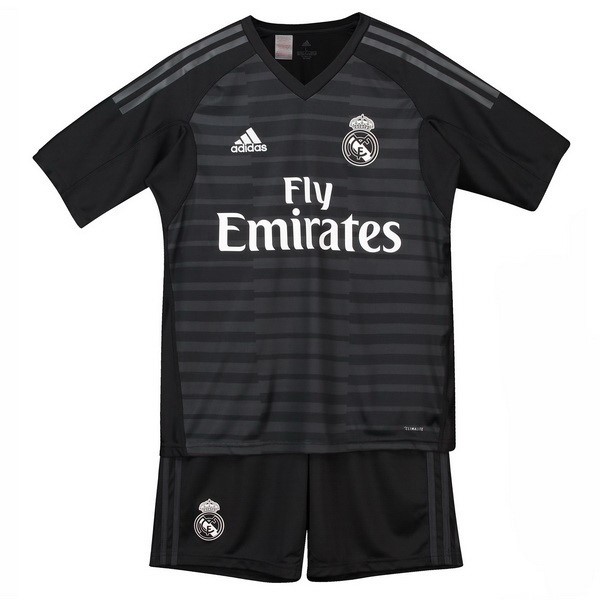 Camiseta Real Madrid 1ª Niños Portero 2018/19 Negro
